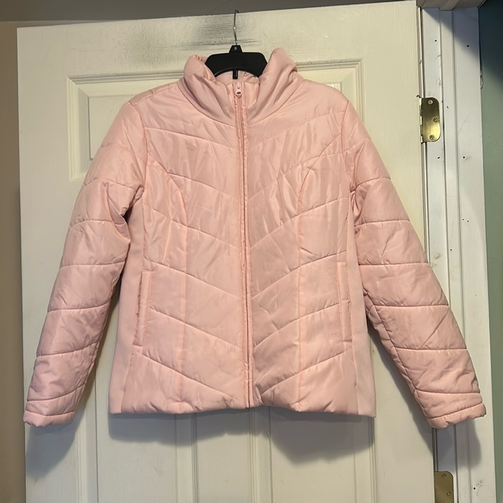 NY&C Pink Puffer Jacket Size Medium
